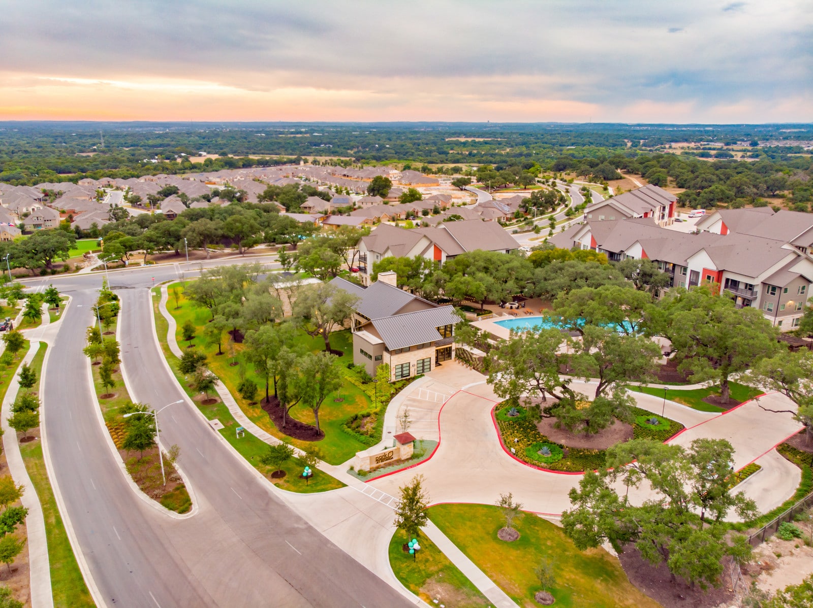 Park at Estancia - Aerial